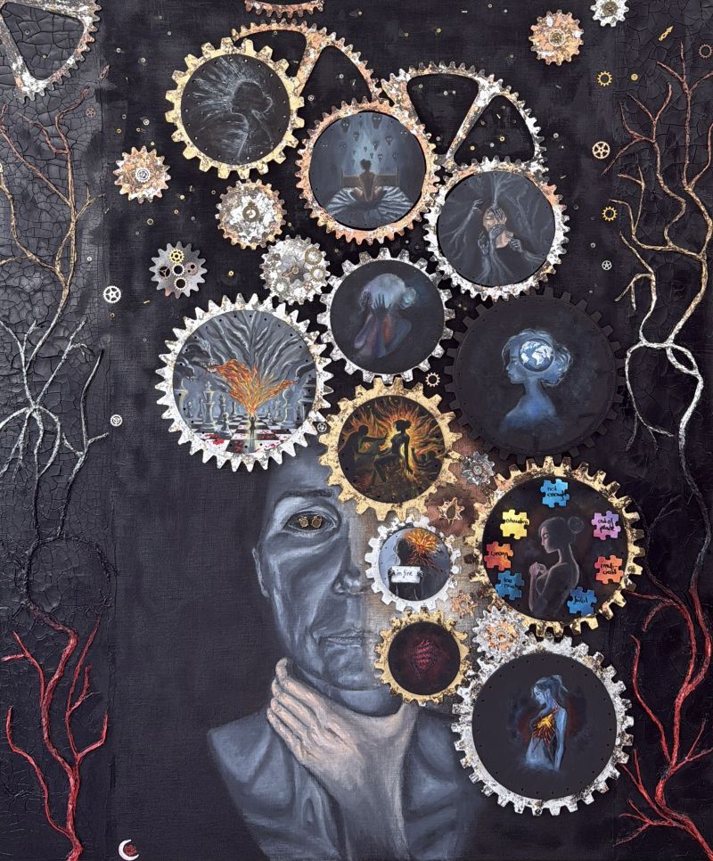 No Stigma! – Silent Implosion - a Paintings by Hilal Gülsen