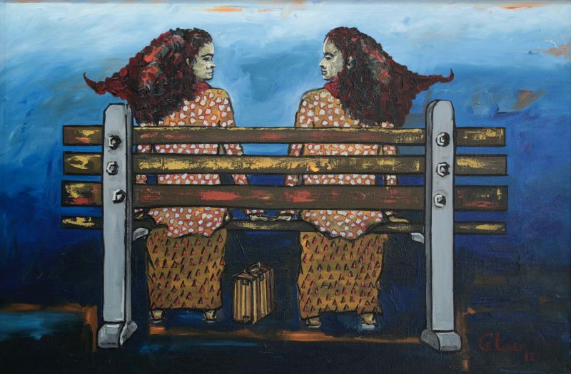The live is a journey with myself. - a Paintings by Gliser Fuentes Mena