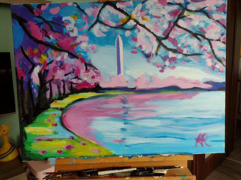 Spring - a Paint by Robby