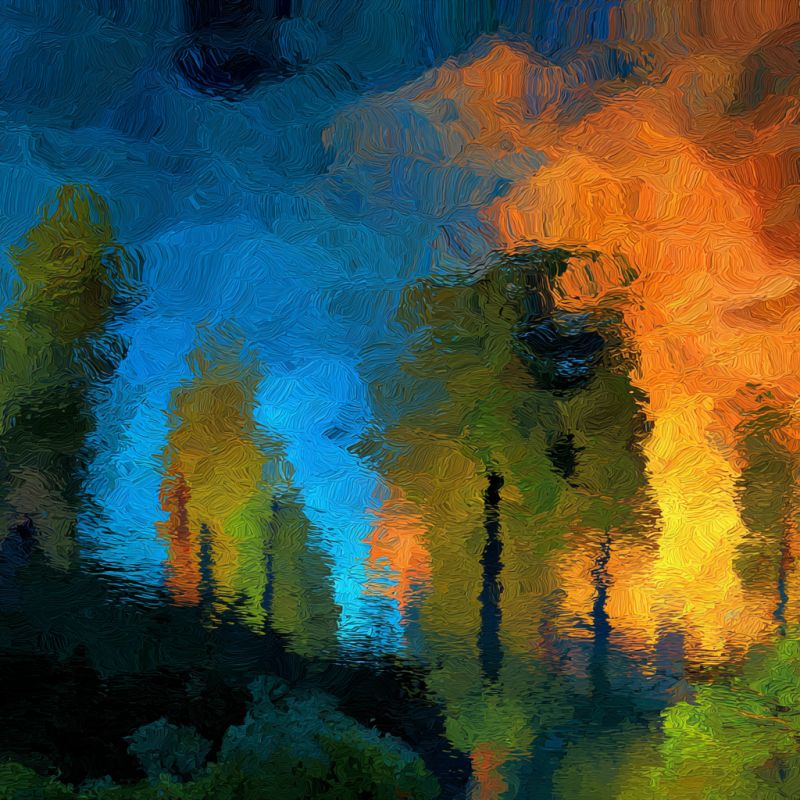 Different landscape - a Digital Art by Gabriele Kuizinaite