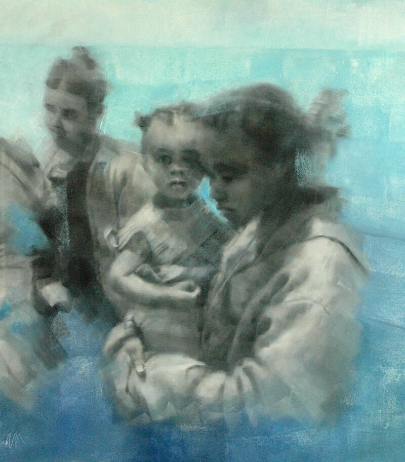 Maternità - a Paint by marco longo
