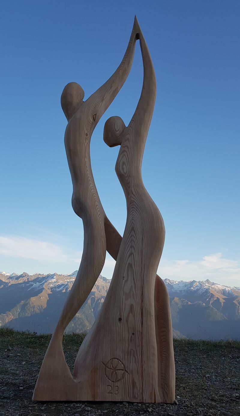 Alpentango - a Sculpture & Installation by Simone Carole Levy