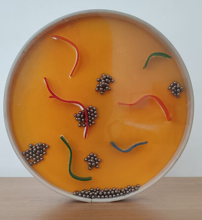 Magnetic Circle - a Digital Art Artowrk by Claudio  Gasparini 