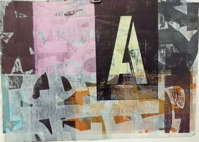 A FOR AWARNESS - a Paint Artwork by Rigmor Nygaard