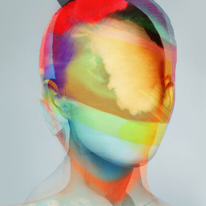 Mir steht der Kopf I - A Paint Artwork by Nae Zerka