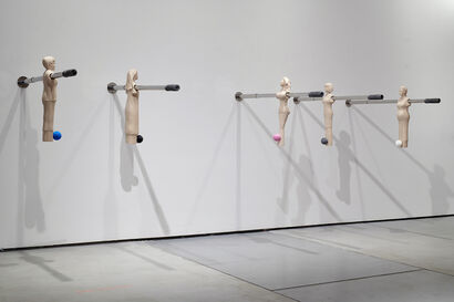 Men\'s Games Over and Over Again - a Sculpture & Installation Artowrk by Milena Jovicevic