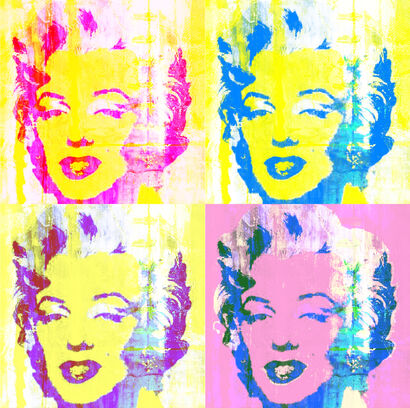 Marilyn - a Digital Art Artowrk by Alberto Masi Branchetti