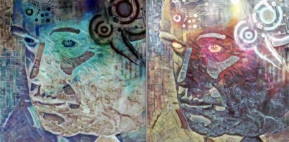 The Fall of Infamy (diptych) - A Digital Art Artwork by Sergio Cesario