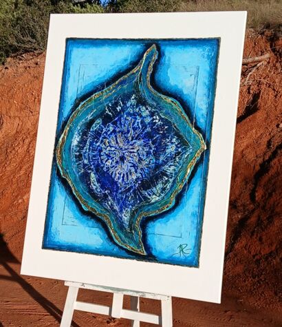 The Celestial Eye  - a Paint Artowrk by Ariane.R