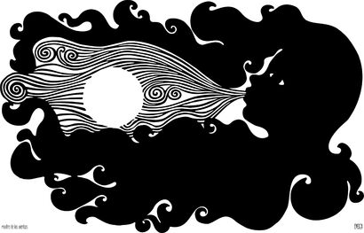 Madre del viento - a Digital Art Artowrk by Emilio Martin Schneider