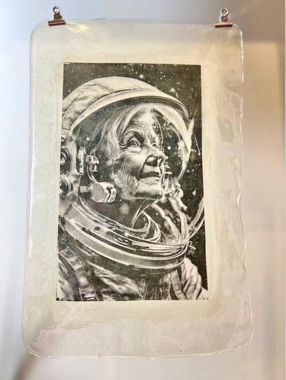 The Whisper Within – Astronaut Woman - a Sculpture & Installation Artowrk by juniper sikora