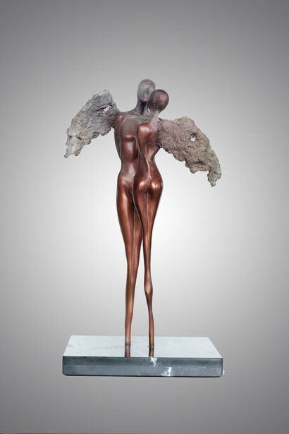 horizon - A Sculpture & Installation Artwork by ebru yilmaz cakmak