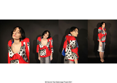 BA Second Year Balenciaga Project - a Art Design Artowrk by Mei Shen