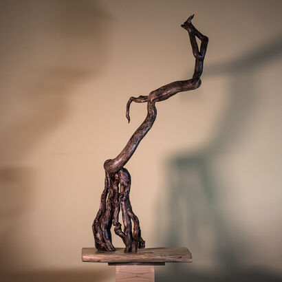 Primordial Bird / Uccello Primordiale - a Sculpture & Installation Artowrk by carlo alberto mazza