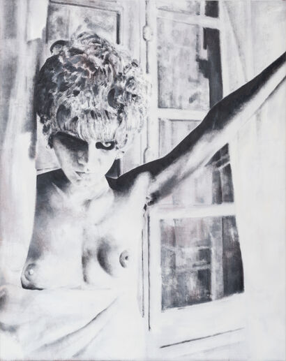 Brigitte - A Paint Artwork by Fabio  De santis