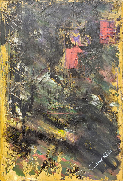 Mystery Box - a Paint Artowrk by Clairé Hills