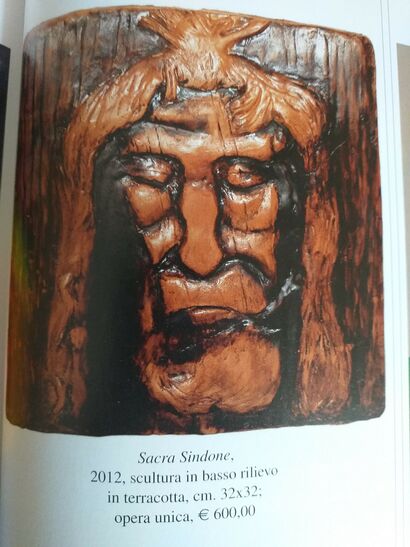 Sacra Sindone - a Sculpture & Installation Artowrk by Mario Cammarano