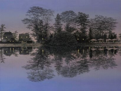 Birth of twilight - A Paint Artwork by Shoko Okumura