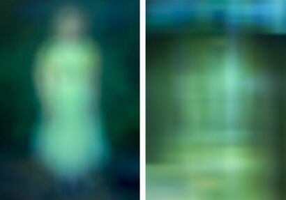 Shoulder the wind, Day 109 Diptych v2 - a Photographic Art Artowrk by Doug Winter