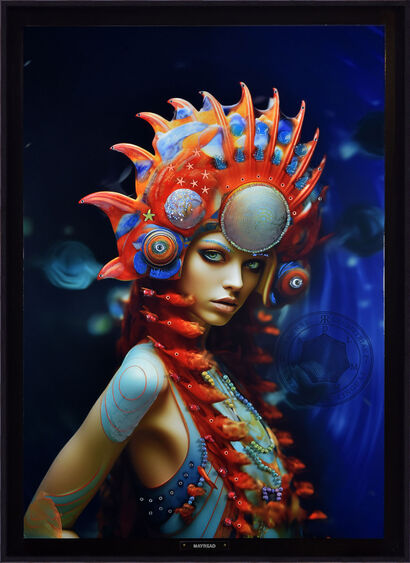 Mayread - a Digital Graphics and Cartoon Artowrk by Rudy DeBe