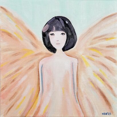 My Angel – Sofina - a Paint Artowrk by HsunArt