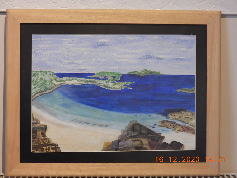 Northern Beach  - a Paint by Eric Cannell