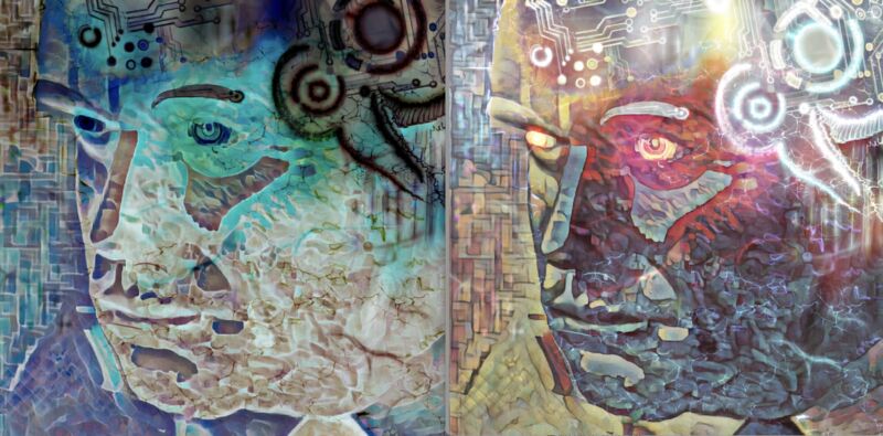 The Fall of Infamy (diptych) - a Digital Art by Sergio Cesario