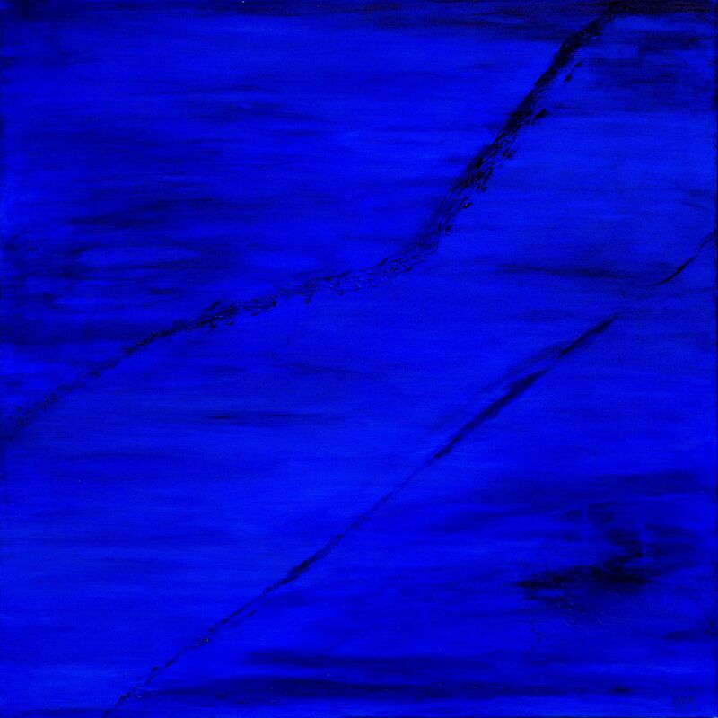 Outre Bleu - a Paint by Nelly Marlier