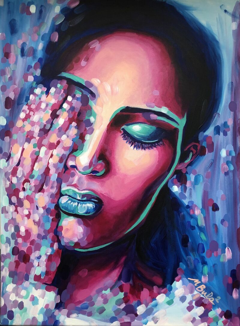 Flow - a Paint by nadia Bulabula