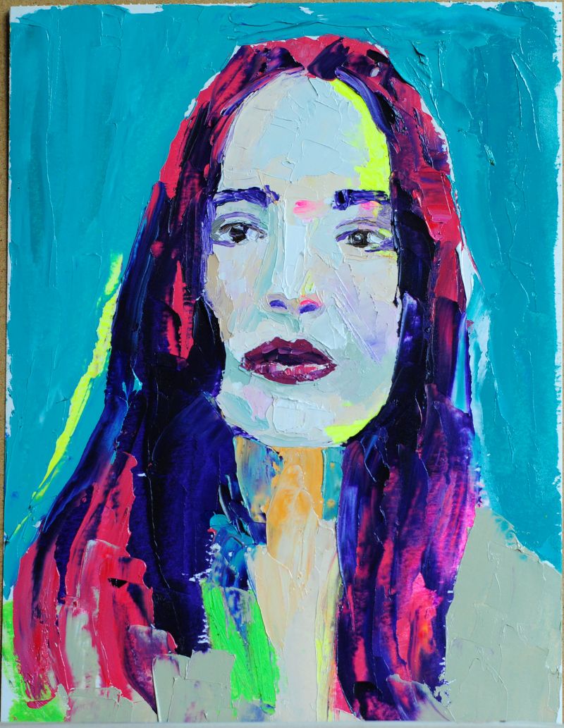 Inner Faces - a Paintings by Carolina Correa