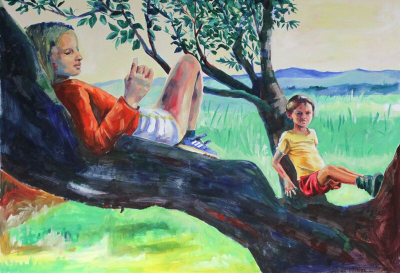 Island Life - a Paint by Emmanuelle Rinen