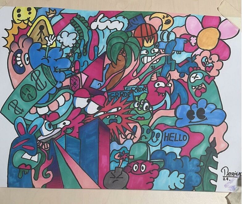 Patrick 1 - a Paintings by Patrick