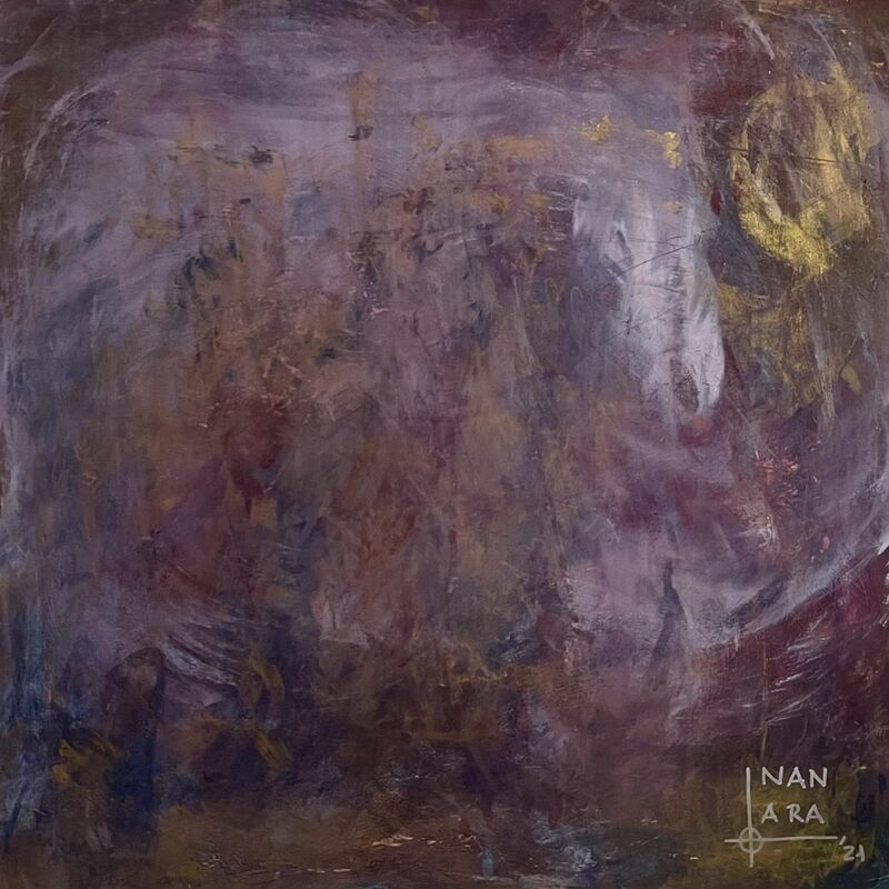 Jinetes (Cavalieri) - a Paintings by Nan Ara