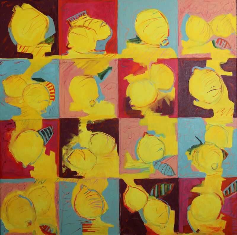 16 lemons - a Paint by Mafalda Amaro