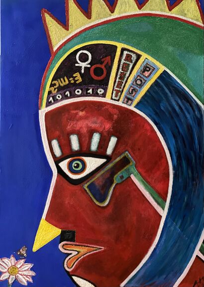 Crown of Creation - a Paint Artowrk by Mandl Alois
