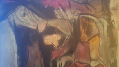 conte - a Paint Artowrk by virginia tansu