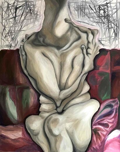Gray Body - a Paint Artowrk by JEONGWON YEO 