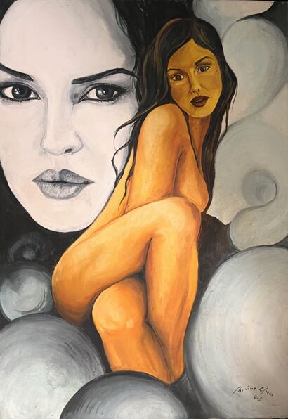 Monica  - a Paint Artowrk by Carmine Grasso
