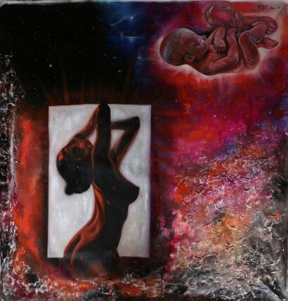 Lacrimosa - A Paint Artwork by Nicolas