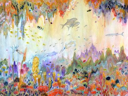 MOURGATE PE DANSE - a Paint Artowrk by Kim YIP TONG