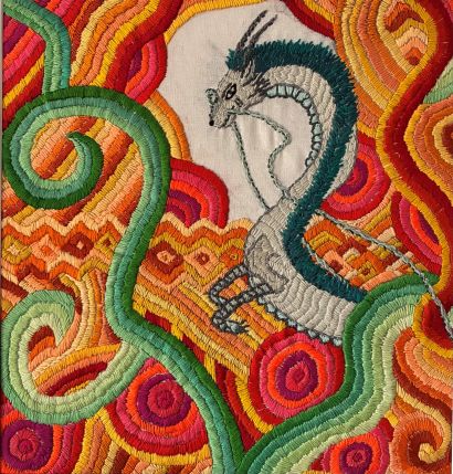 Drachenglück - a Paint Artwork by Stephanie Brucks - STICKART