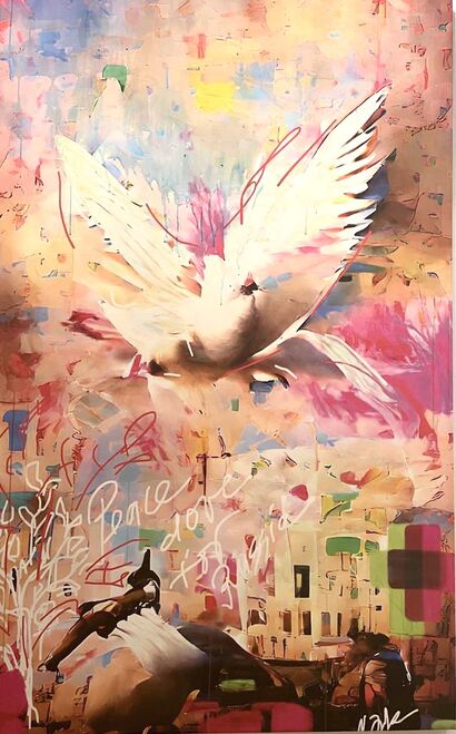 PEACE DOVE_FOR RUSSIA - a Digital Art Artowrk by Jutka Nicole