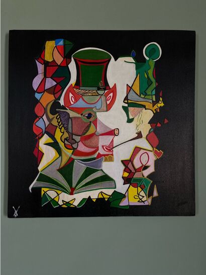 Napoleon: the Dirty noble - a Paint Artowrk by nasim molayani