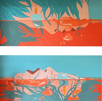 In & Out - a Paint Artowrk by Hannah Bömer