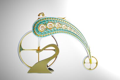 L\'Estro Amonico by Vivaldi  - a Sculpture & Installation Artowrk by Shizuo Sugihara