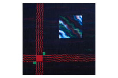 Omaggio a R. FEYNMAN ed i suoi Grafi    - A Paint Artwork by Alessandro Palozzi