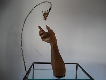 L'offerta - A Sculpture & Installation Artwork by Giacomo Sala Crist