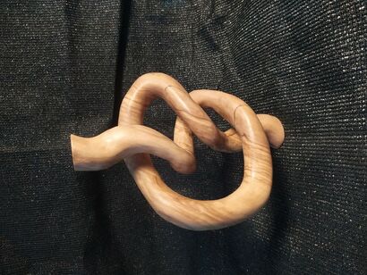 Knot #2 - A Sculpture & Installation Artwork by Jacques BOUIS