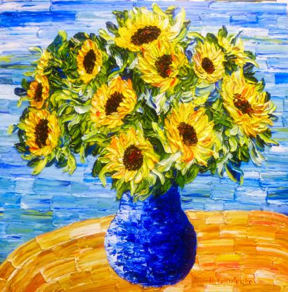 'Wind' Collection 'Sunflowers' by Dr. Halyna Vakulenko