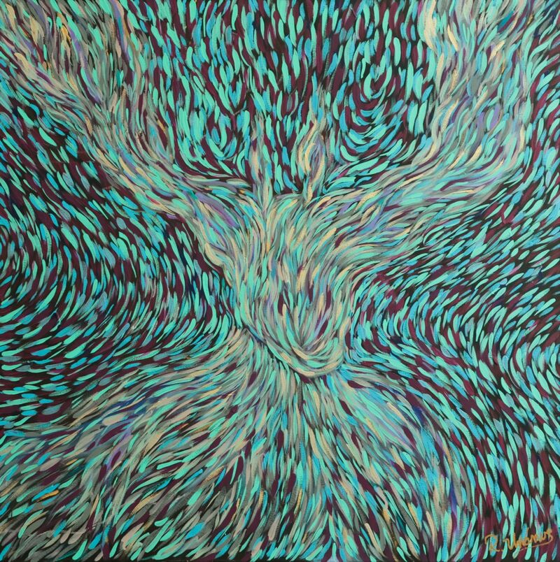 Survivor - a Paintings by Raquel Montserrat  de Unanue Velez